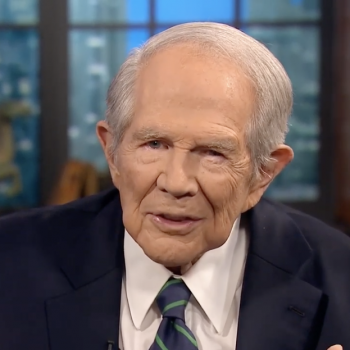 Pat Robertson: Putting a Buddha Statue on Your Lawn Will “Bring Curses Upon You”