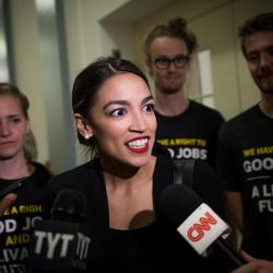 Rep. Ocasio-Cortez: “What Good Are Your Thoughts & Prayers” After a Tragedy?