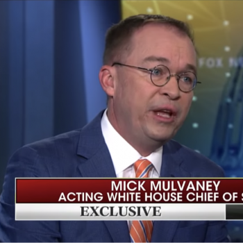 Mick Mulvaney: Trump Lets Us Take Our “Faith and Work It Into Our Policies”