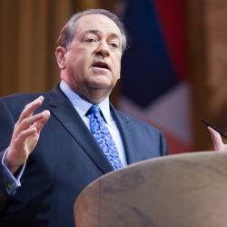 Mike Huckabee Blames Weak Christians for the Existence of Trans People