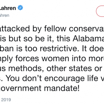 Even Tomi Lahren Gets That the Alabama Abortion Ban Will Ultimately Hurt Women