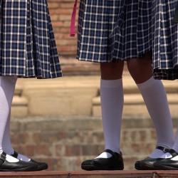 Catholic School Bans Girls’ Skirts Because “Male Faculty Feel Uncomfortable”