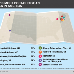 Let’s Celebrate This List of the Most “Post-Christian” Cities in America