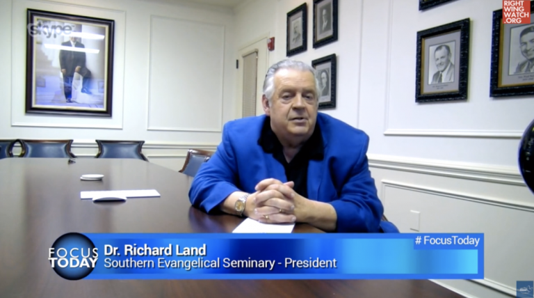 Richard Land God Blesses America By Putting Republicans In The White