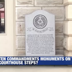 Hamilton County (TX) May Install Ten Commandments Monument Outside Courthouse