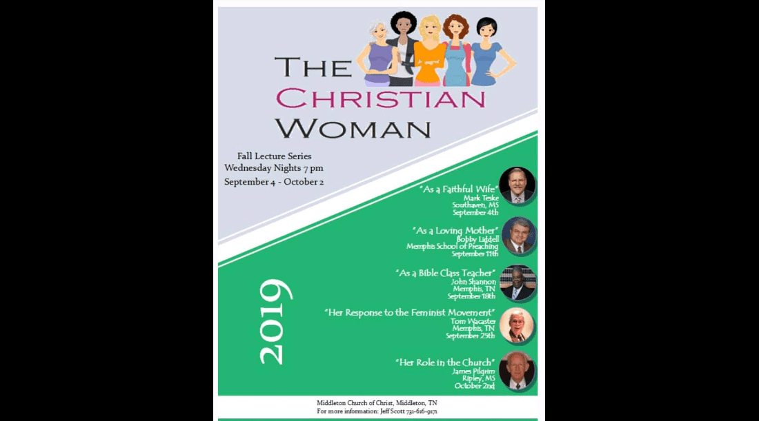 A Tn Church's Sermon Series On “The Christian Woman” Has Only Male Speakers | Hemant Mehta | Friendly Atheist | Patheos