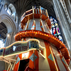 A Cathedral in England Installed a Giant Spiral Slide To Attract New Visitors