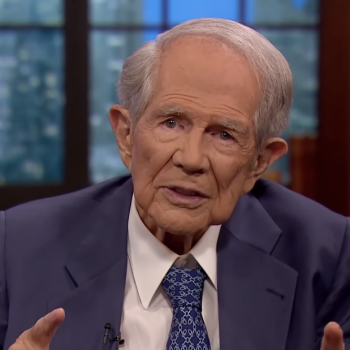 Pat Robertson Tells Man His Wife’s Female Friend Must Be a Lesbian Seducing Her