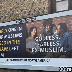 Ex-Muslim Group Launches #AwesomeWithoutAllah Billboard Campaign