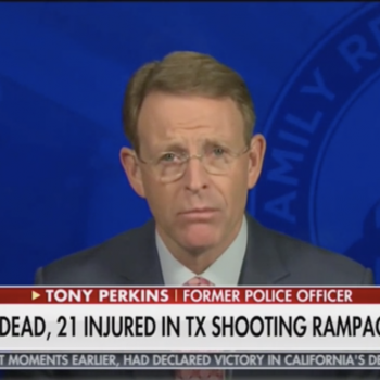 Tony Perkins Blames Texas Mass Shooting on Teaching Evolution in School