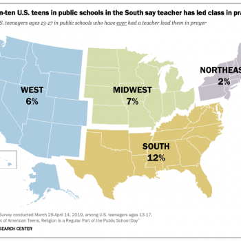 Survey: 8% of Public School Students Have Had a Teacher Lead the Class in Prayer