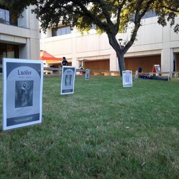 Texas Atheists Erect “Graveyard of the Gods” on UTSA Campus