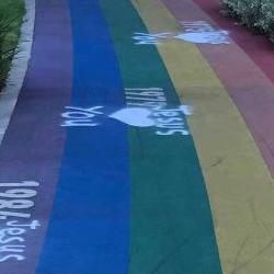 Adelaide Rainbow Walk Defaced With “Jesus ♥ You” Graffiti