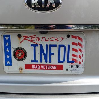 Iraq War Veteran Sues Kentucky After They Reject His “INFDL” License Plate