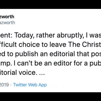 Christian Post Editor Quits Over Pro-Trump Editorial Blasting Christianity Today