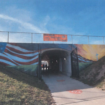 Effingham (IL) Finally Removes Cross Painted on a School’s Overpass Mural