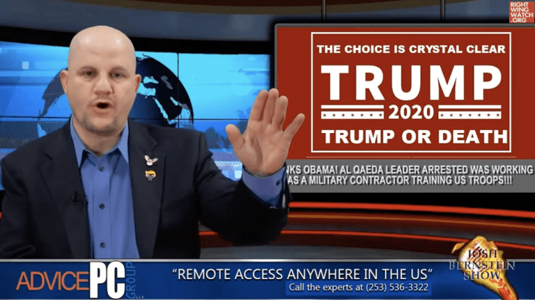 Right-Wing Commentator: Your Only Choices In 2020 Are “Trump Or Death ...