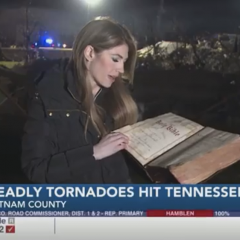 Despite Tornado-Related Deaths in Tennessee, This Bible Survived… So Yay?