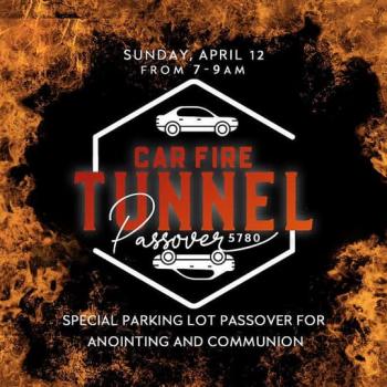 Preacher Promotes “CAR ANOINTING FIRE TUNNEL” Because Nothing Matters Anymore