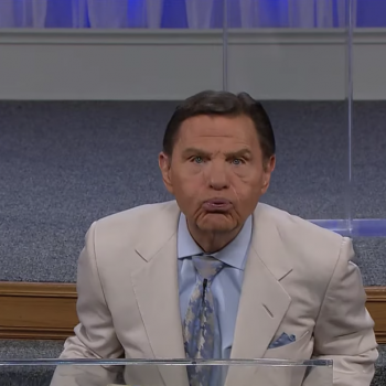 Scamvangelist Spits on COVID-19: “I Blow the Wind of God on You!”