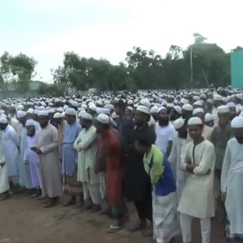 Virus? What Virus? Defying Lockdown, 100,000 Gather for Islamist Leader’s Funeral.