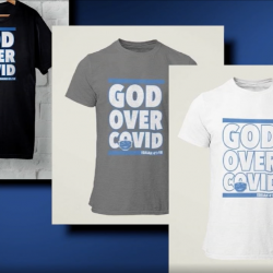 This Couple Adores COVID Doctors and Nurses, So On Their T-Shirts They Thank God