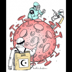 This Artist’s Drawing of the Coronavirus Is Nuts. I Have a Better Alternative.