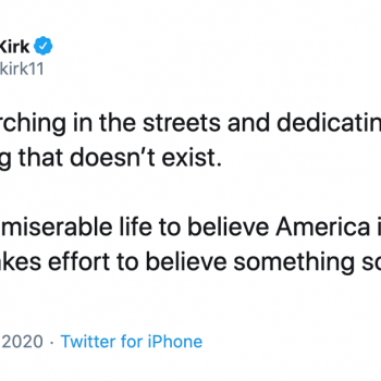 Conservative Charlie Kirk Mocks Protesters: Racism “Doesn’t Exist”