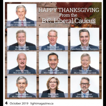 BC Liberal Ad Campaign Pours Funding into Anti-LGBTQ Christian Magazine