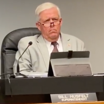 Florida Superintendent Says Kids Choose to Be Gay. How Does He Know? “God.”