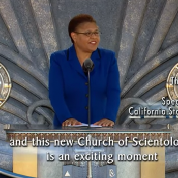 Rep. Karen Bass Praised the Church of Scientology in 2010. It’s Not a Big Deal.