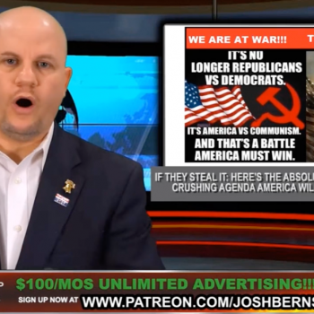 MAGA Cultist Josh Bernstein: If Biden Wins, “There Will Be Blood Spilled”