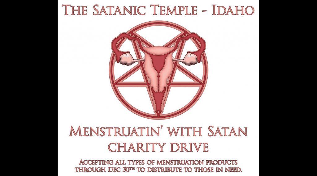 Idaho Pub Faces Backlash After Supporting “Menstruatin' With Satan” Fundraiser | Hemant Mehta | Friendly Atheist | Patheos