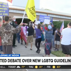 MAGA Christians Protest Florida School District’s Sensible Pro-LGBTQ Guidelines