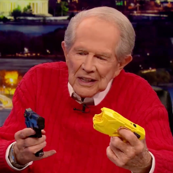 Even Pat Robertson Can’t Believe a Cop Could Confuse a Taser and a Gun