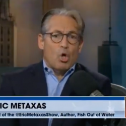 MAGA Cultist Eric Metaxas: Reject the Vaccine “If Only To Be a Rebel”