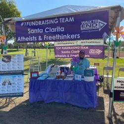 Southern California Atheist Group is Top Fundraiser for Local Walk to End Alzheimer’s