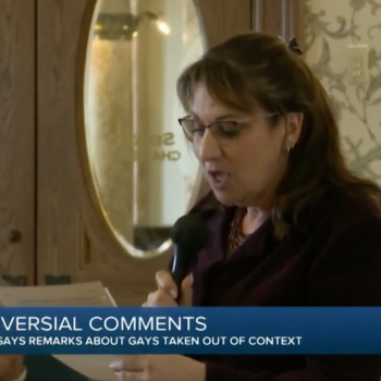 GOP Lawmaker: Gays Living in Fear Face “Normal Consequences” of Their “Choices”