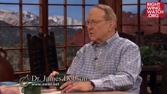 James Dobson: Christians Have “Lost The Entire Culture War” Now That Marriage Equality Is Legal