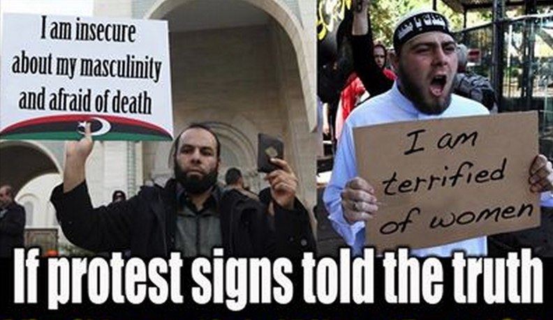 If Believers’ Protest Signs Told the Truth