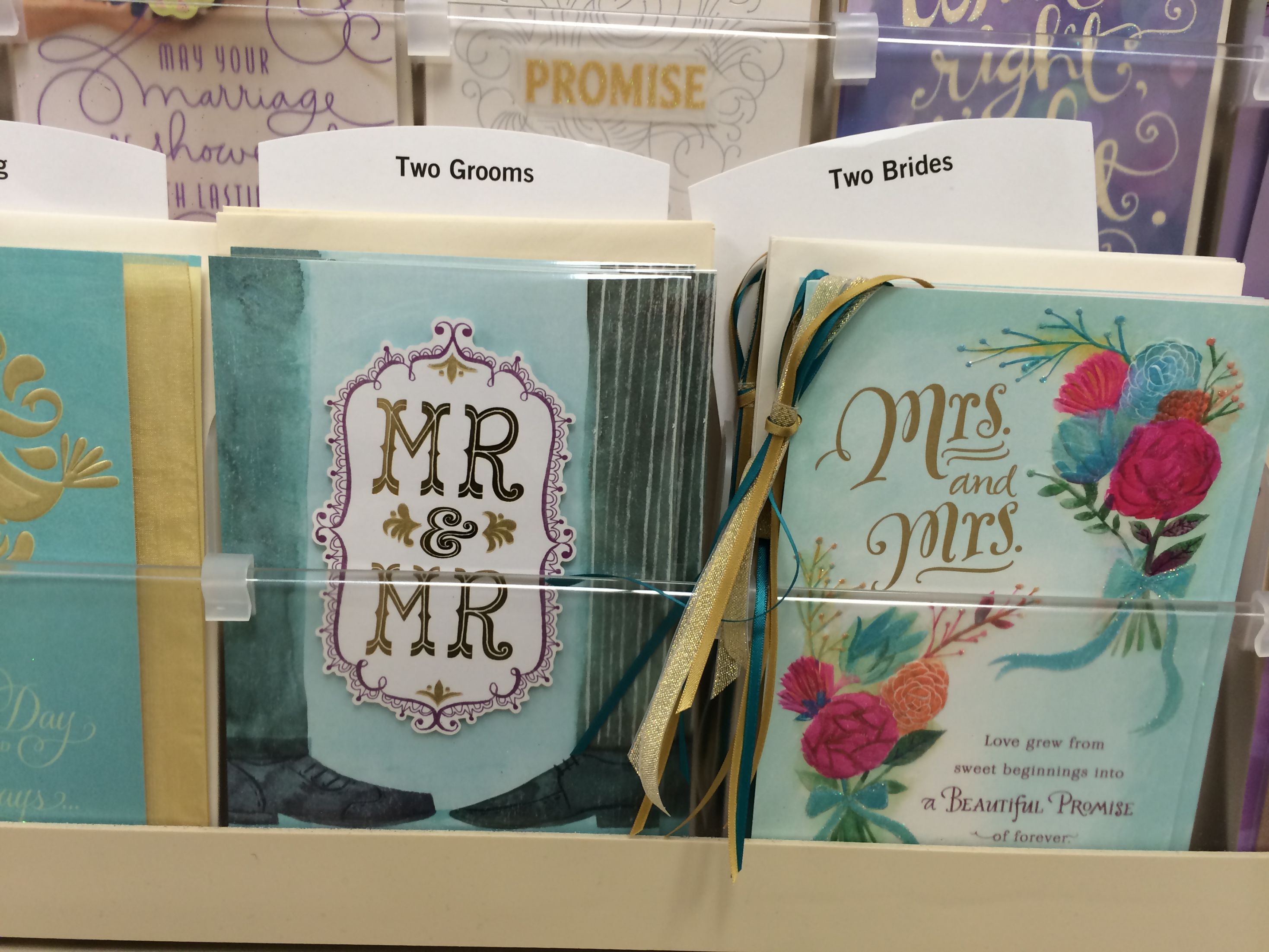 Brigham Young University Bookstore Accidentally Stocks Greeting Cards Celebrating Same-Sex Weddings