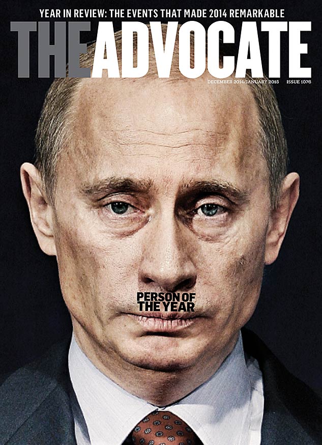 Vladimir Putin is <em>The Advocate</em>‘s 2014 Person of the Year