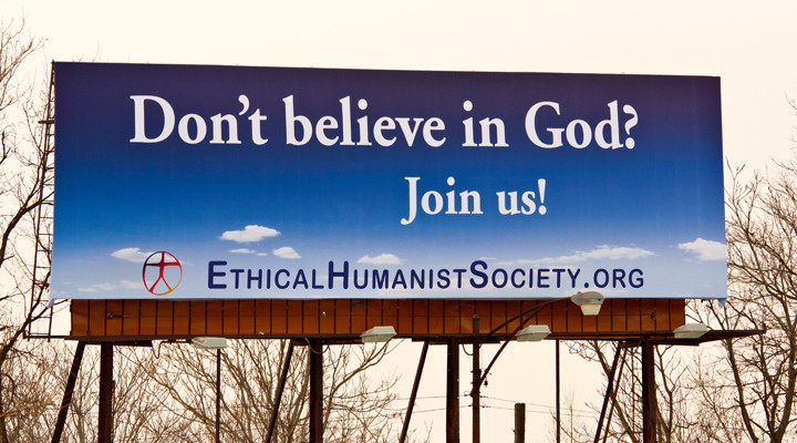 Ethical Humanist Society of Chicago Launches Billboard Campaign Reaching Out to the Godless