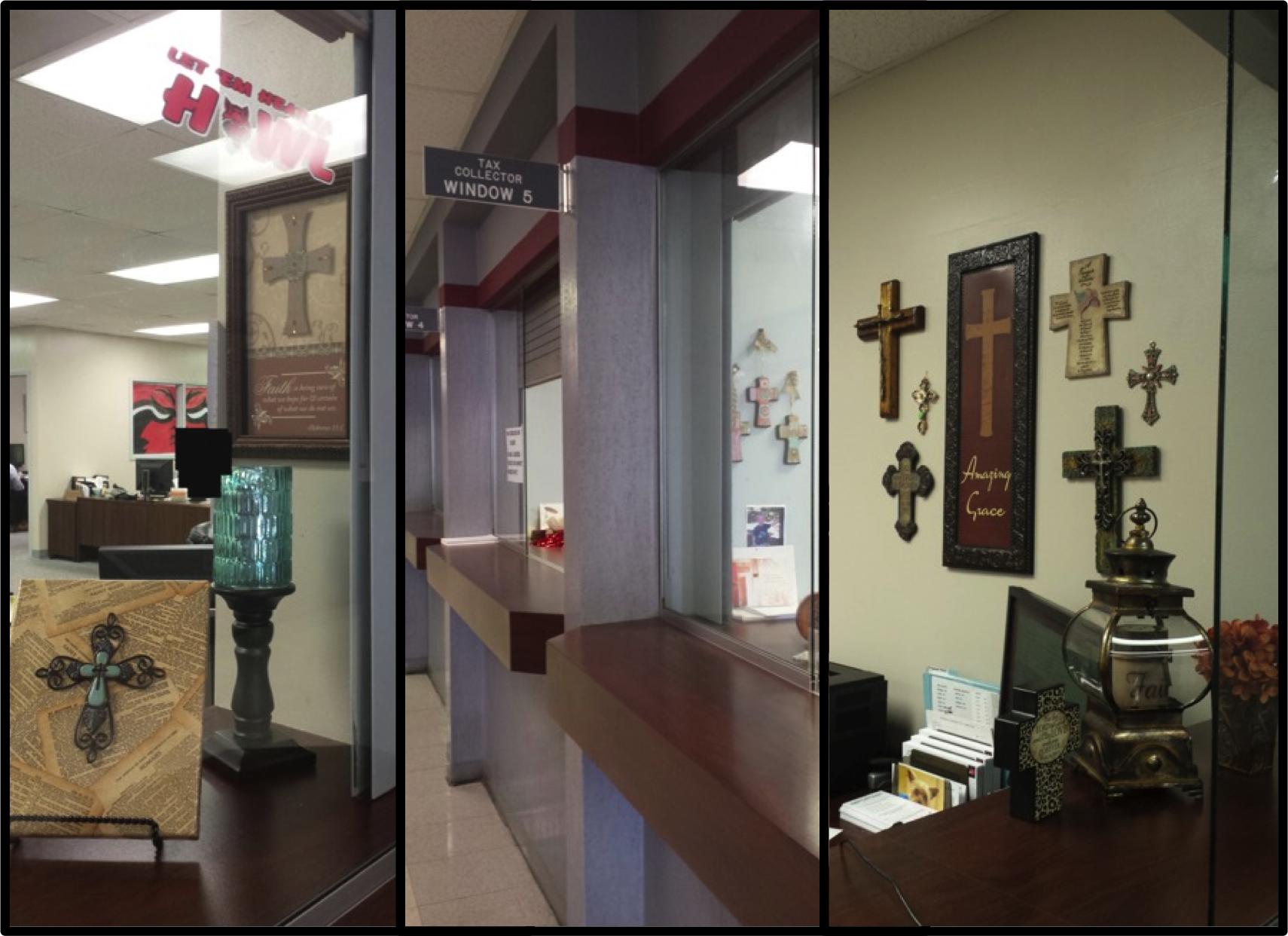 After Removing Christian Crosses from Wall, Arkansas Government Officials Put Them Right Back Up