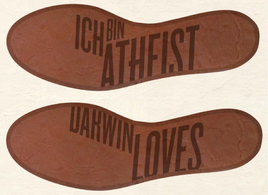 A German Shoemaker Wants to Help Atheists with Their Soles