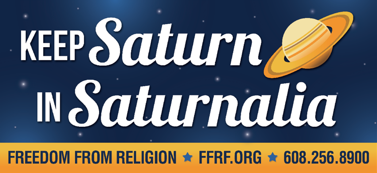 Clear Channel Won’t Run “Keep Saturn in Saturnalia” Billboard Out of Fear of Vandalism