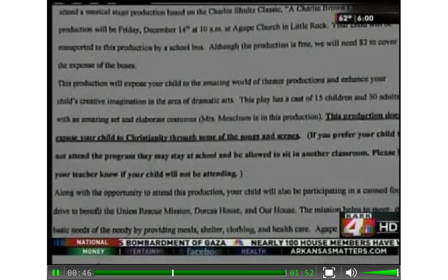 Atheist Group Objects to Elementary School Taking Kids to See ‘A Charlie Brown Christmas’ at Local Church