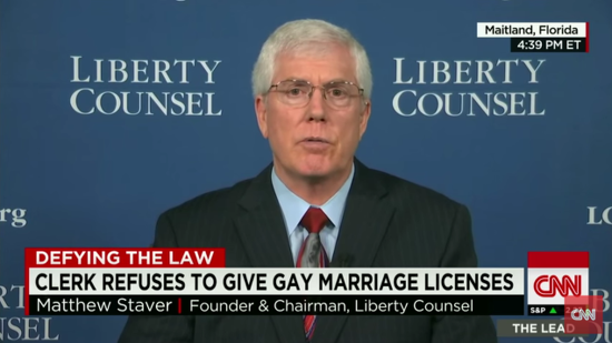 Mat Staver: Marriage Equality Is a “Lie From the Pit of Hell”