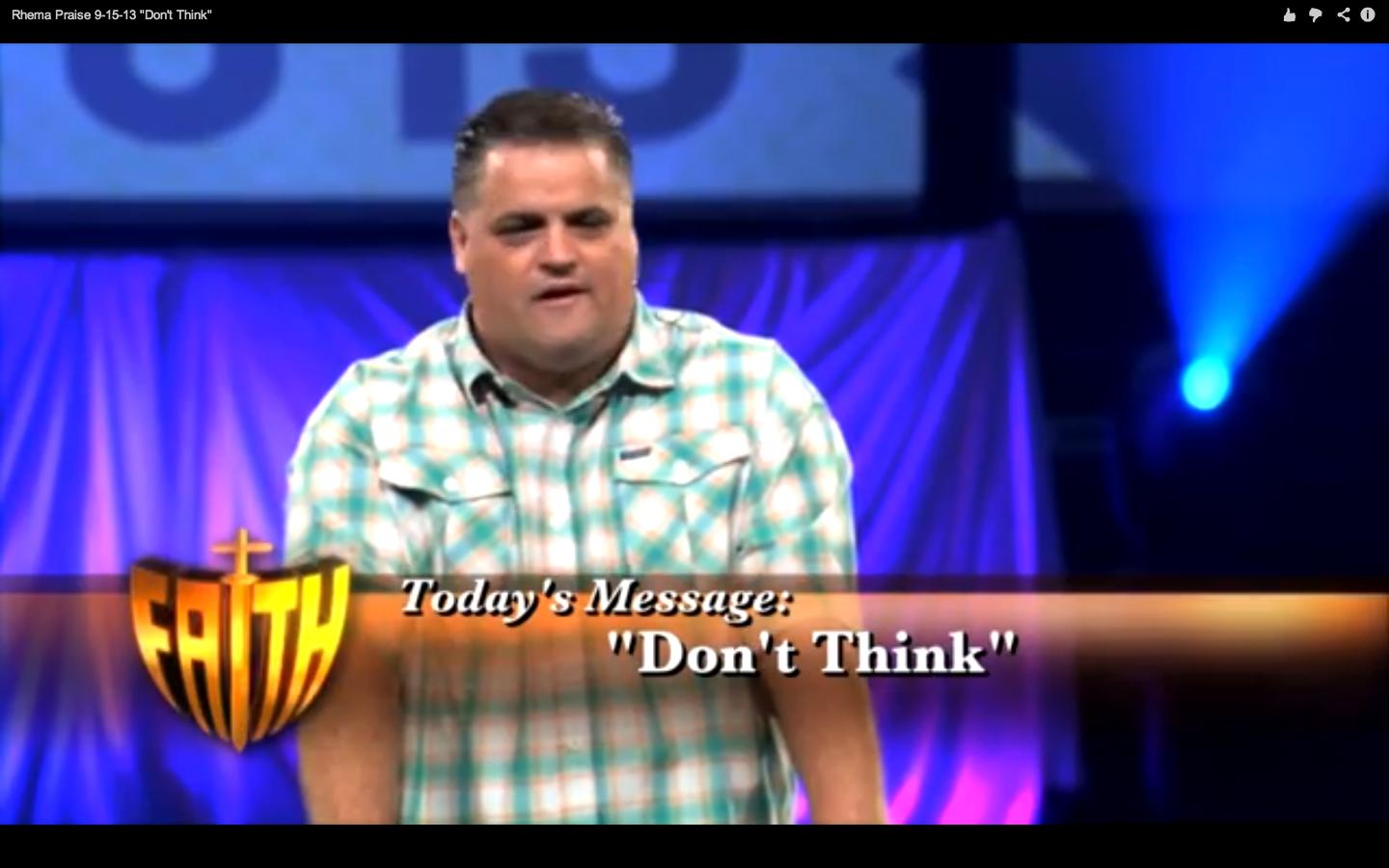I Don’t Think I’ll Listen to This Pastor’s Advice