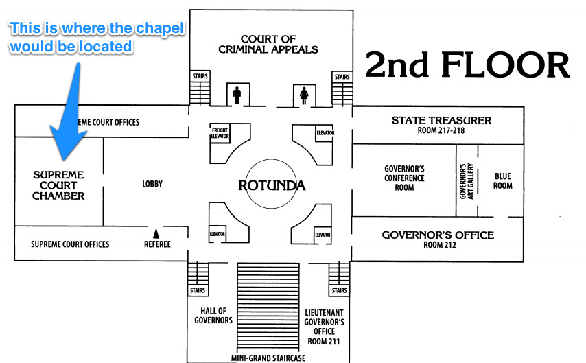 Oklahoma House Speaker Defends the Addition of a Chapel to the State Capitol Building